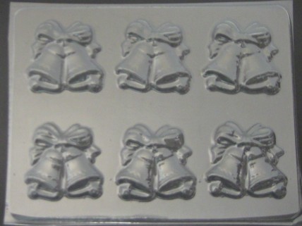 1004 Wedding Bells Chocolate Candy Mold